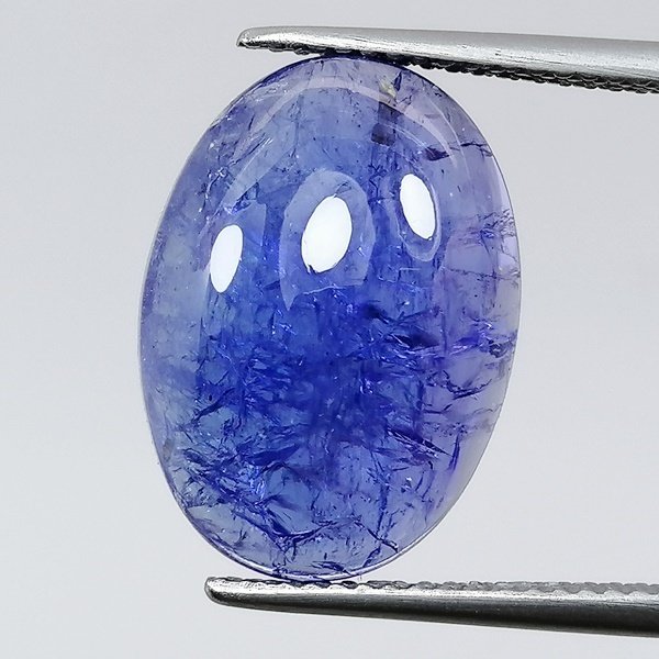 蓝色 坦桑石  - 11.81 ct - 西班牙宝石学院（IGE） #1.0