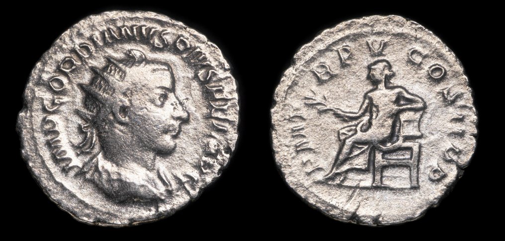 Ρωμαϊκή Αυτοκρατορία. Gordian III (AD 238-244). Antoninianus P M TR P V COS II P P  (χωρίς τιμή ασφαλείας) #1.0