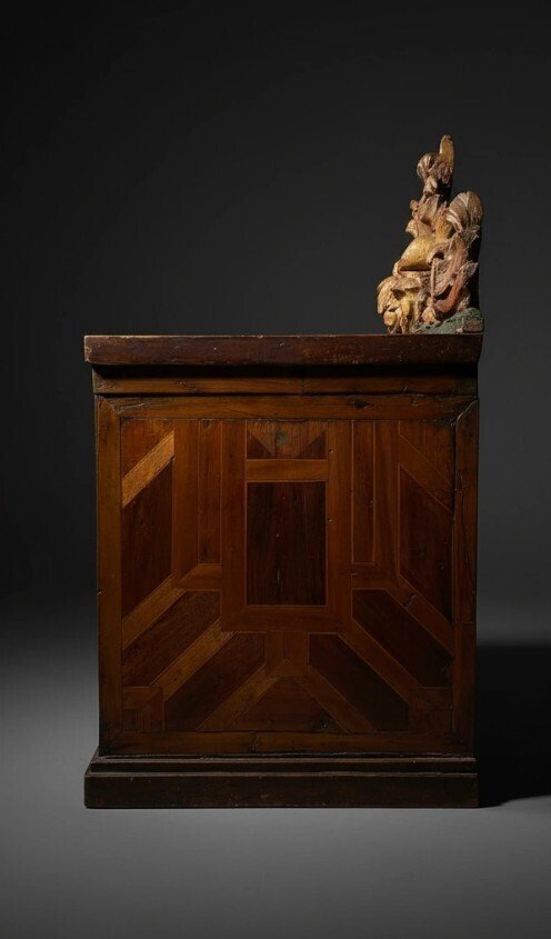 档案柜 - 缎木 - 一件精美的镶嵌柜子 #2.1