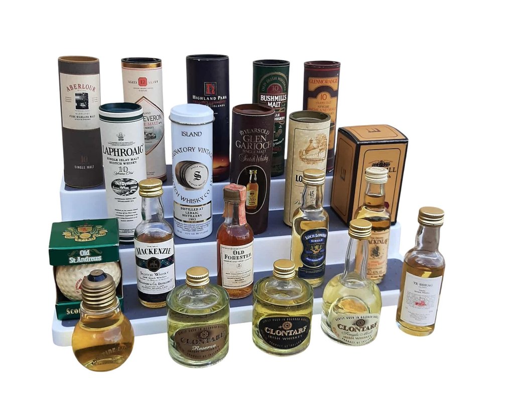 Various Scotch whisky - American Bourbon - Irish Whiskey  - 5 cl - 20 flaschen #1.0