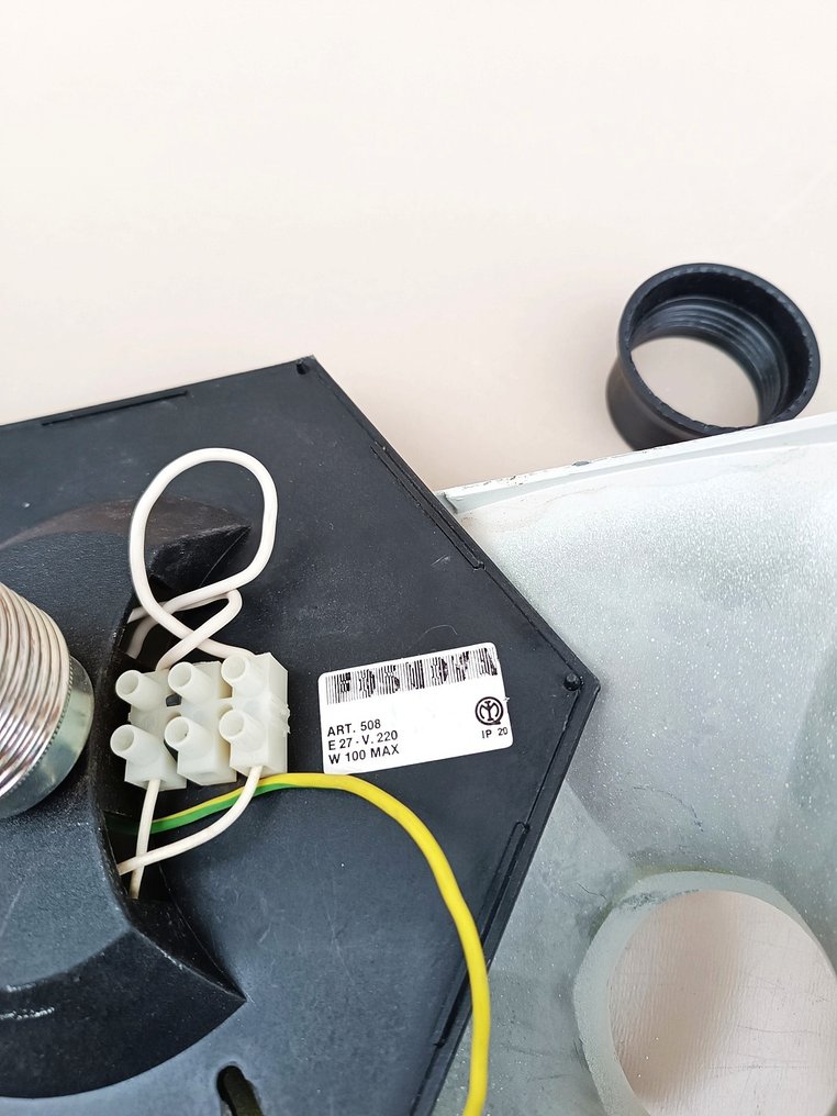 Fosnova - Lampada da parete (2) - Cloe 508 - Coppia di lampade da parete, Plafoniere, applique - Alluminio, Plastica #3.2