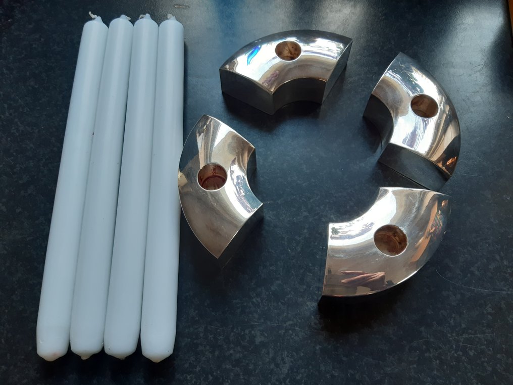 Royal Kempen & Begeer - Κηροπήγιο (4) - Επάργυρο #1.0