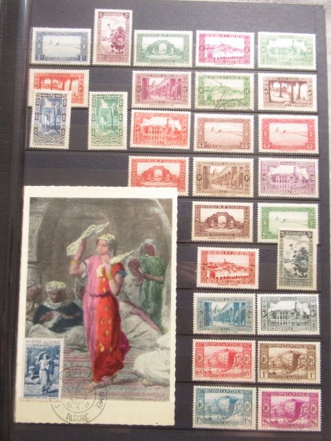 Algeria - Superba collezione di francobolli con Epreuve de Luxe, sovrapprezzo EA, ecc. #2.1