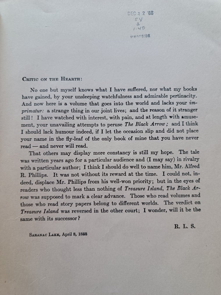 Robert Louis Stevenson/N. C. Wyeth - The Black Arrow - 1942 #4.3