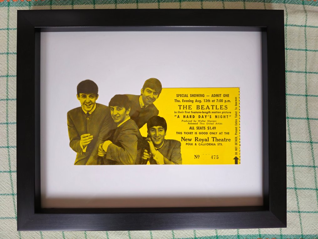 Beatles - Concert ticket, Une nuit difficile - Édition limitée #1.0