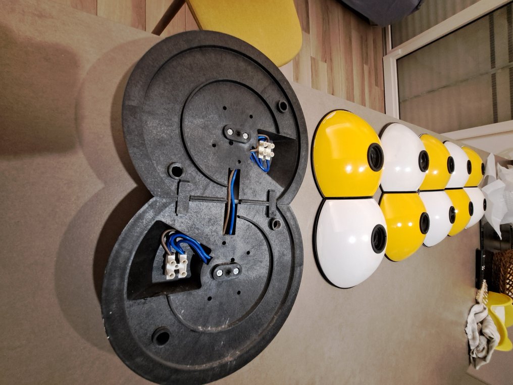 lumina - Tommaso Cimini - Fali lámpatest (12) - EMI - fém - 12 Applique modell EMI #4.3