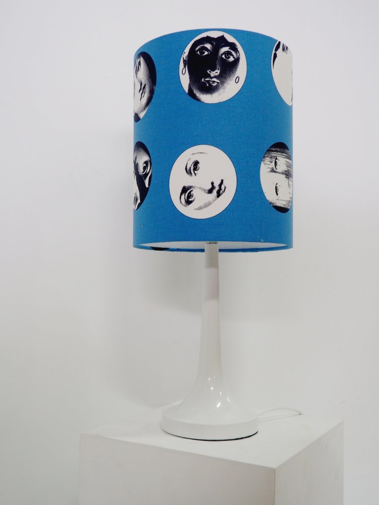 Vintage table lamp/shadow Fornasetti fabric - Επιτραπέζιο φωτιστικό - Δεν παρείχατε κείμενο προς μετάφραση, επομένως δεν υπάρχει κείμενο για να μεταφραστεί. Παρακαλώ #2.1