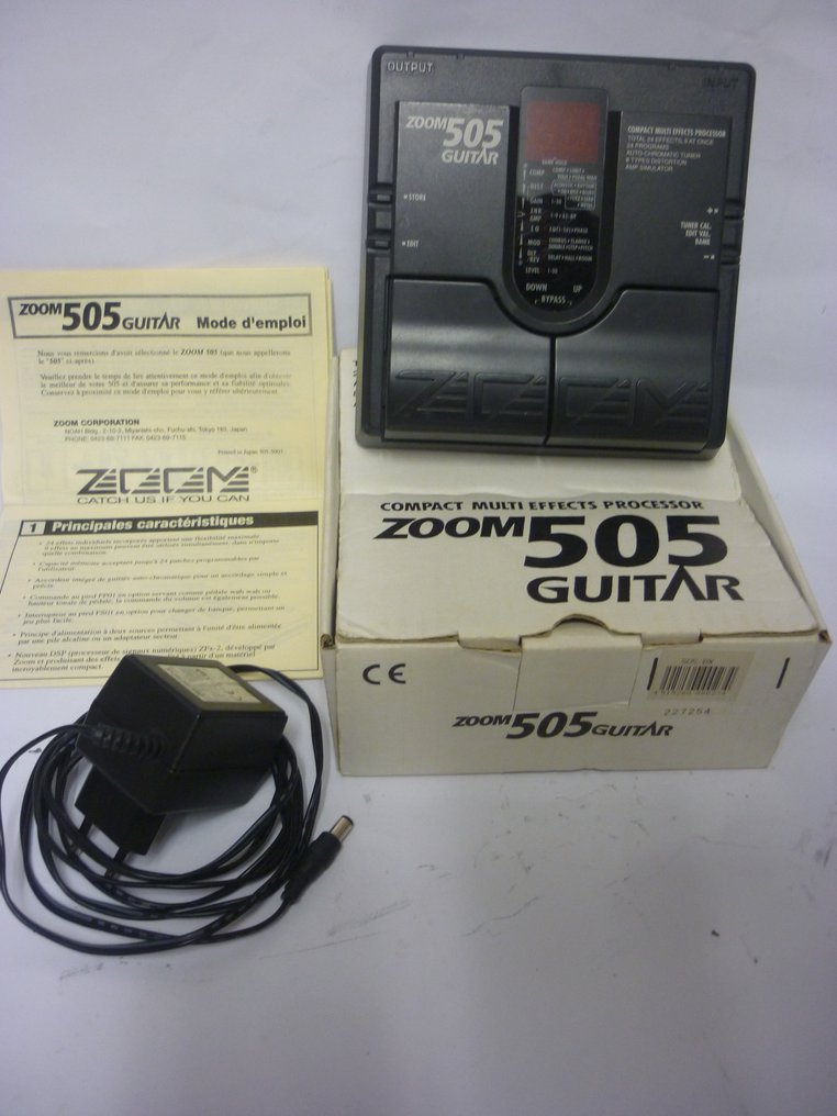 zoom 505 - Pedal multi-efeitos - Japão - 1996  (Sem preço de reserva) #1.0