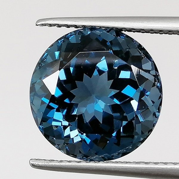 蓝色 黄宝石  - 11.74 ct - 西班牙宝石学院（IGE） #2.1