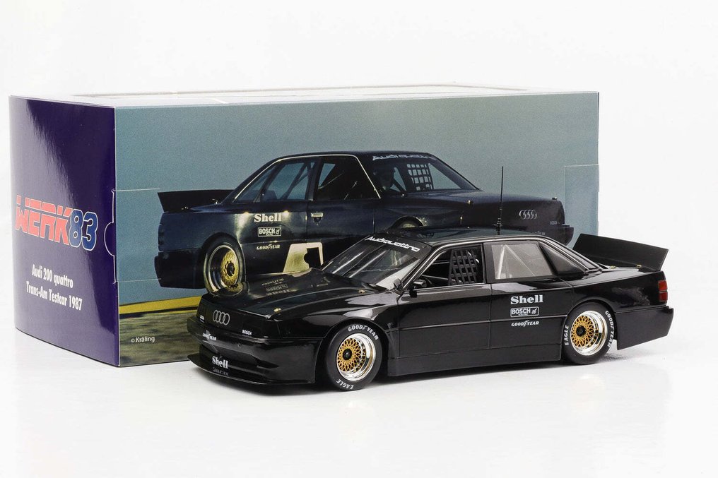 Werk83 1:18 - Modelracerbil - Audi 200 quattro Trans-Am Testcar 1987 #1.0