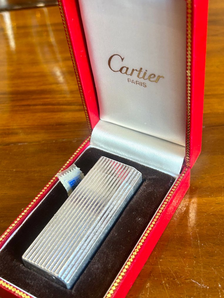 Cartier - Accendino Vintage placcato argento pentagonale - Zakaansteker - Verzilverd #1.0