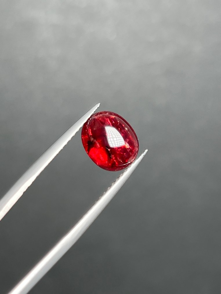 1 pcs Rød, Orange Spinel - 5.90 ct - Antwerp Laboratory for Gemstone Testing (ALGT) #3.2