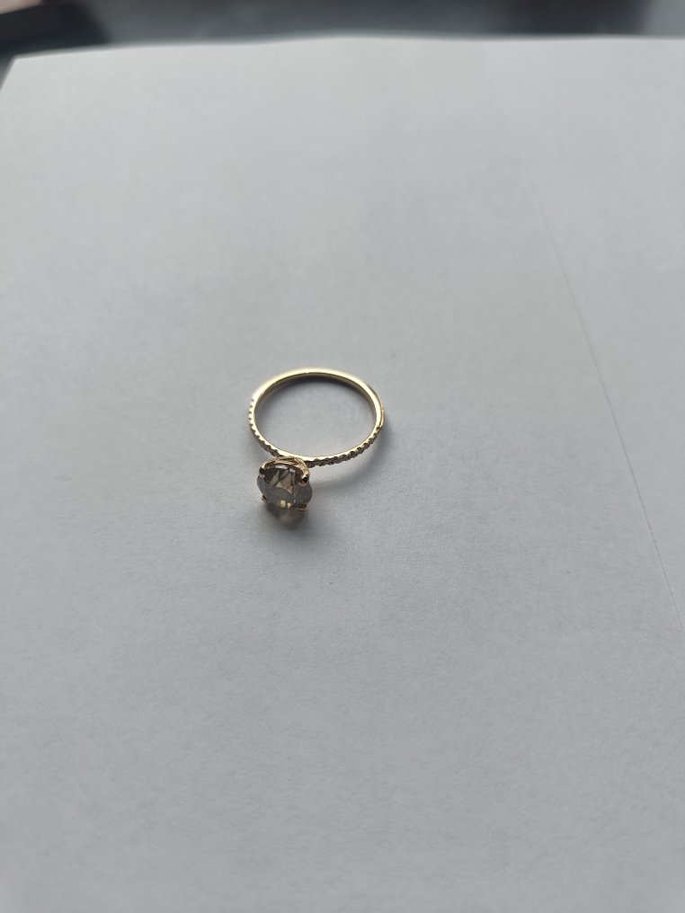 Δαχτυλίδι αρραβώνων - 18 καράτια Κίτρινο χρυσό -  2.10ct. tw. Διαμάντι (Φυσικό) - Διαμάντι #2.1