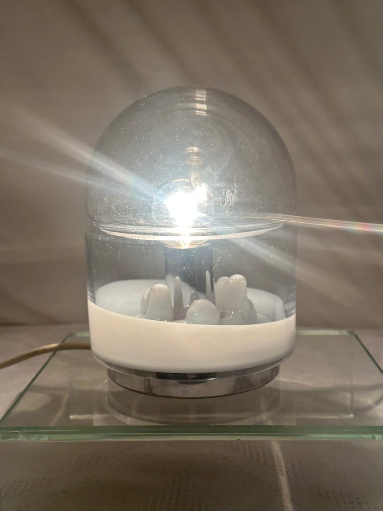 Veart - Toni Zuccheri, Attr. - Lampe de table - Verre de Murano #1.0