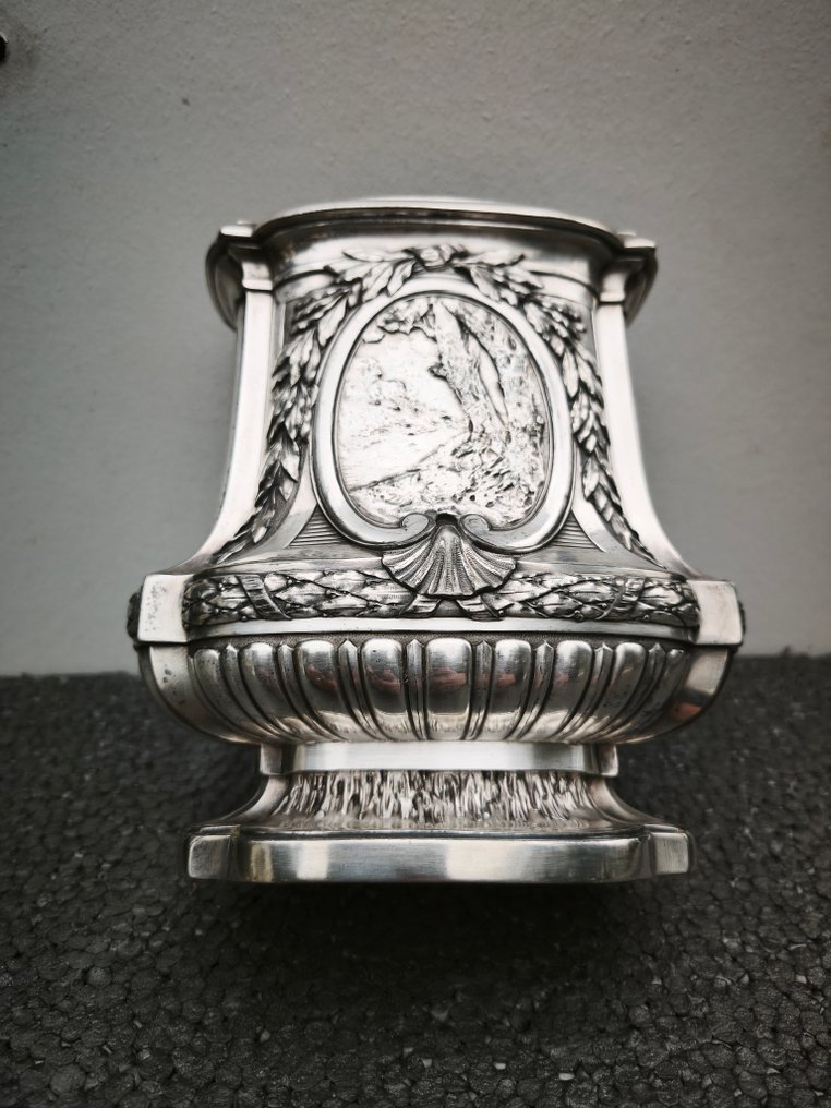 Christofle, Gallia - Vaso  - Placcato argento #1.0