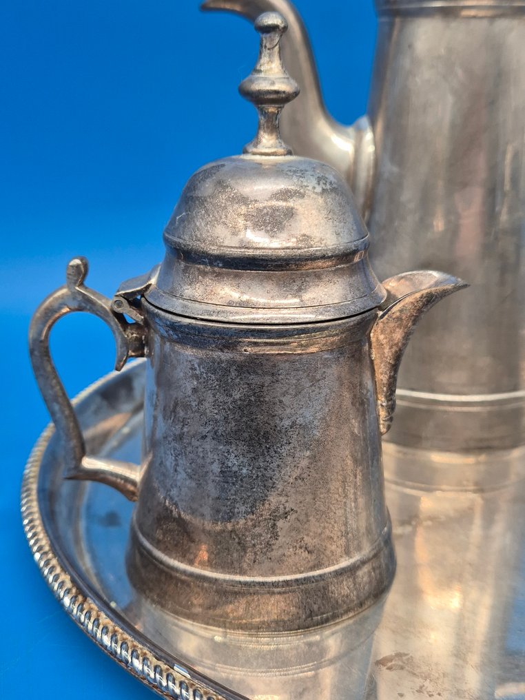 Set da caffè - IMF – Silberplattiertes Kaffee- und Teeservice – silver plated - Placcato argento #3.2