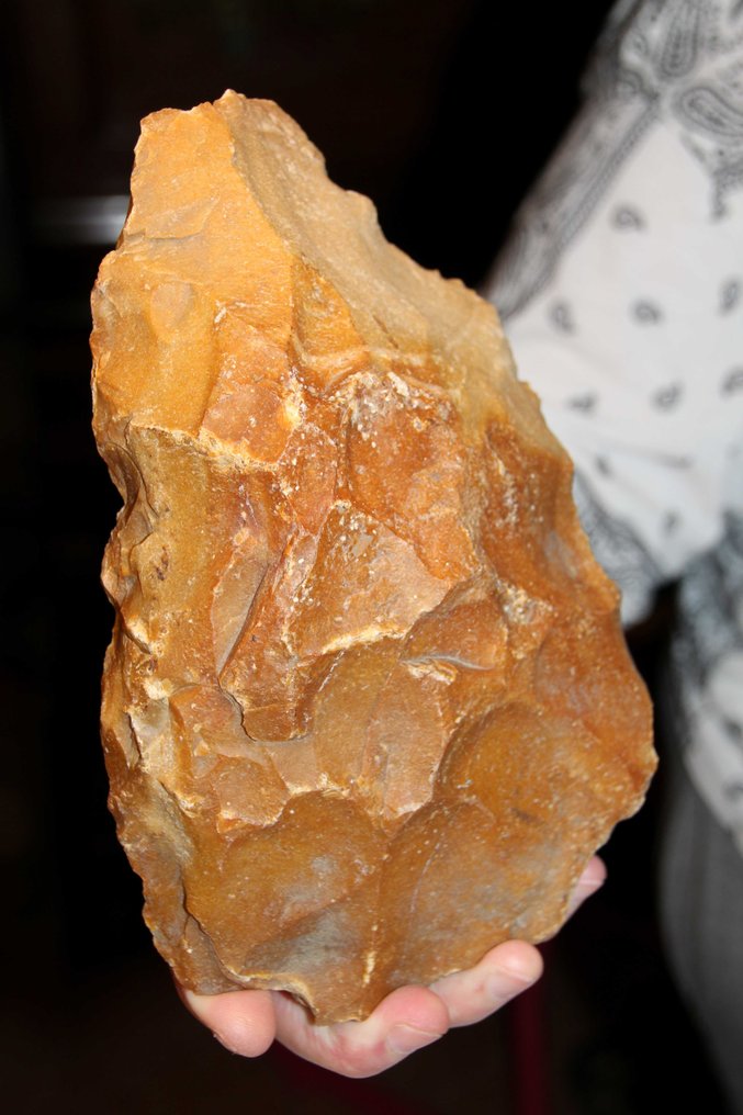 Paleolithic Flint Biface - 208 mm  (No reserve price) #2.1