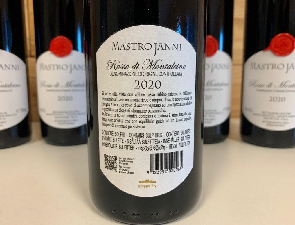 2020 Mastrojanni Rosso di Montalcino - Tuscany - 6 Bottles (0.75L) #2.1