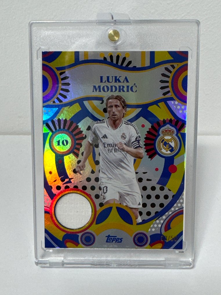 2024/25 Topps Luka Modric Muistoesinekortti - 1 Card - Erinomainen (EX) #1.0