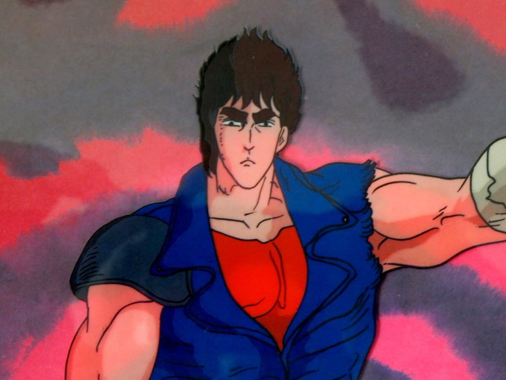 Toei Animation - Sericel de Fist of the North Star - Edição limitada - With Copy Background #1.0