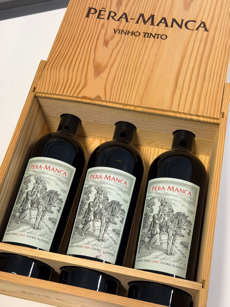 2005 Cartuxa - Eugénio de Almeida, Pêra-Manca Tinto - Alentejo DOC - 3 Bottiglie (0,75 L) #1.0