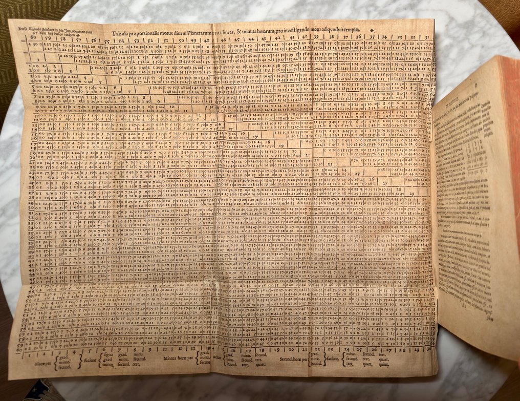 David Origanus - ASTRONOMY PRESENTATION COPY Ephemerides novae annorum XXXVI - 1599 #3.2