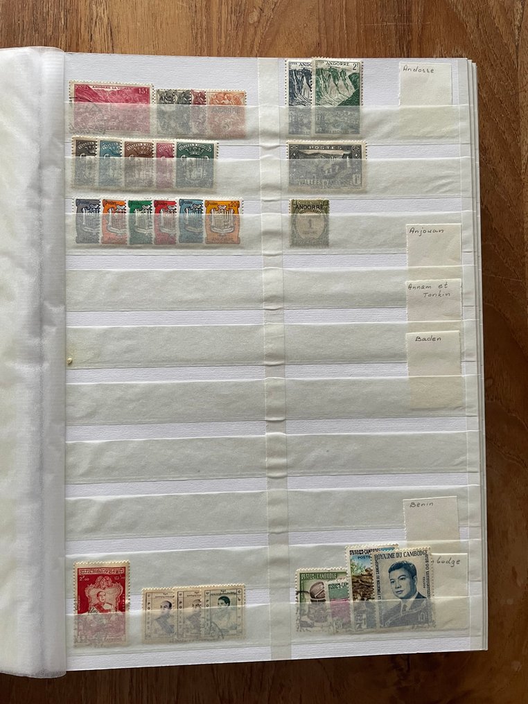 法国殖民地 1890 - 法国殖民地邮票收藏 #3.2