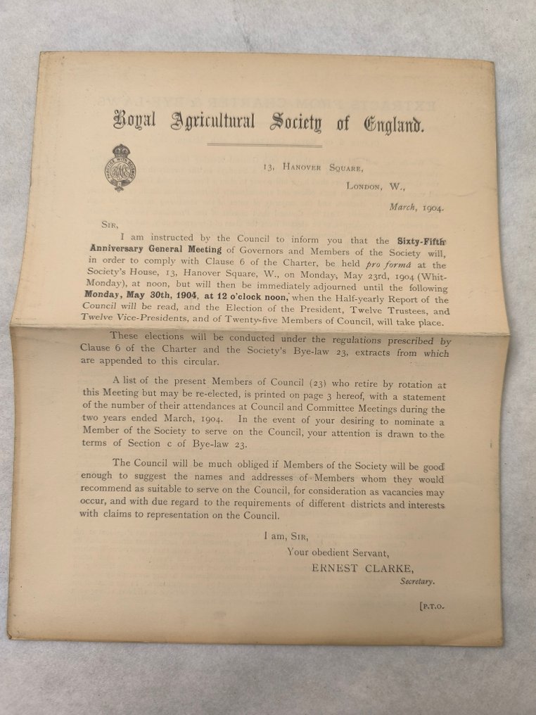 Multiples - Journal of the Royal Agricultural Society of England - 1901-1945 #3.2
