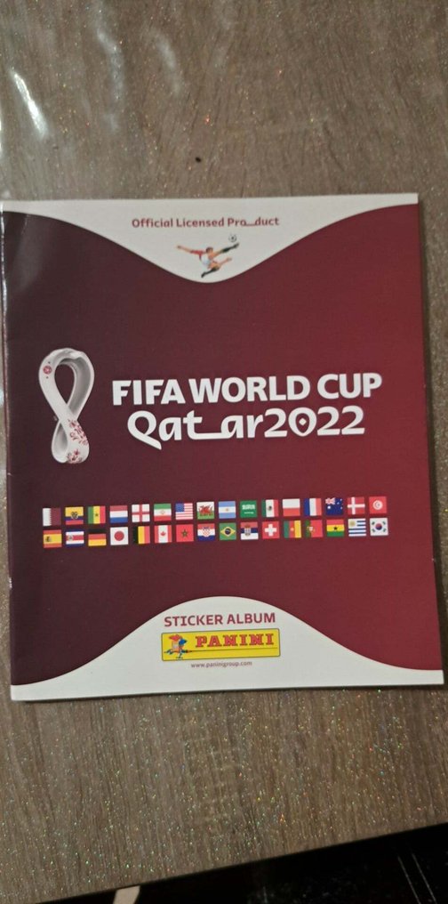 Panini Qatar 2022 World Cup Blue edition - 1 Empty album + complete loose sticker set - Glimrende (EX) #3.2
