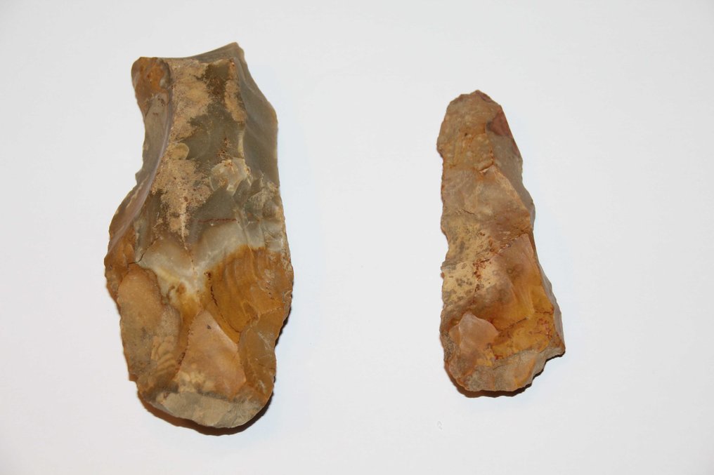 Neolithic Flint Shaped axe, chisel - 135 mm (No reserve price) #1.0