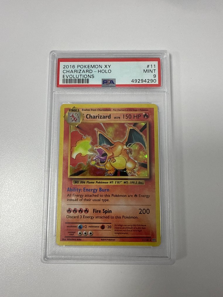 Pokémon - 1 Card - Charizard 11/108 Holo - XY #2.1