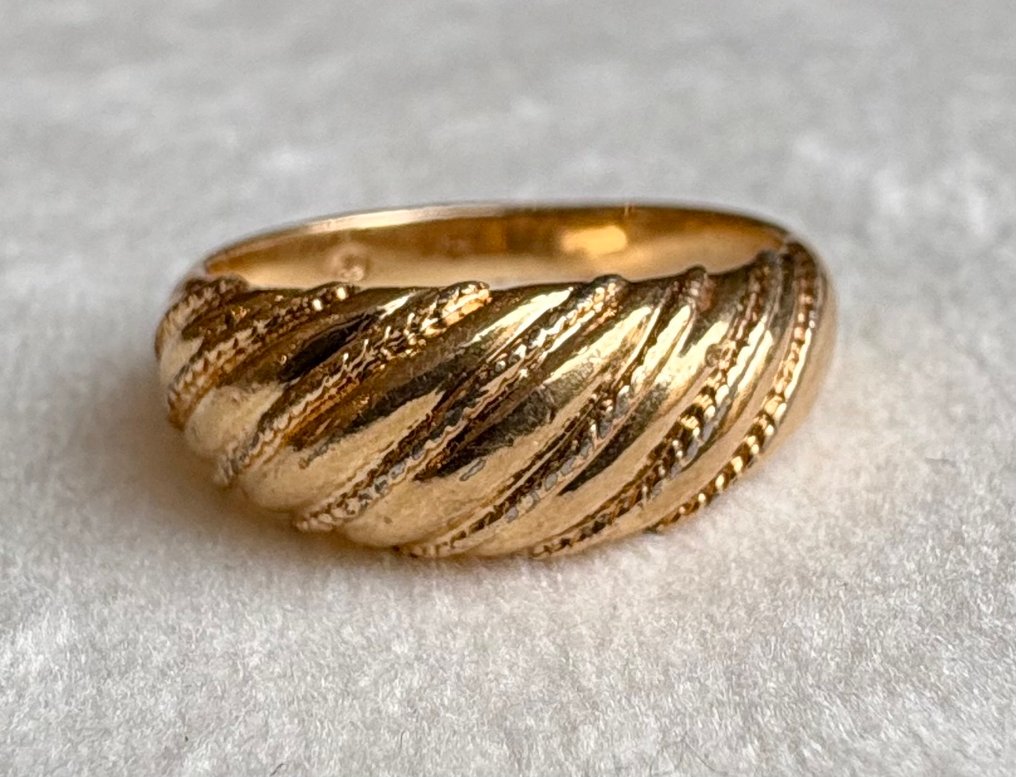 戒指 - 18K包金 黄金 #1.0