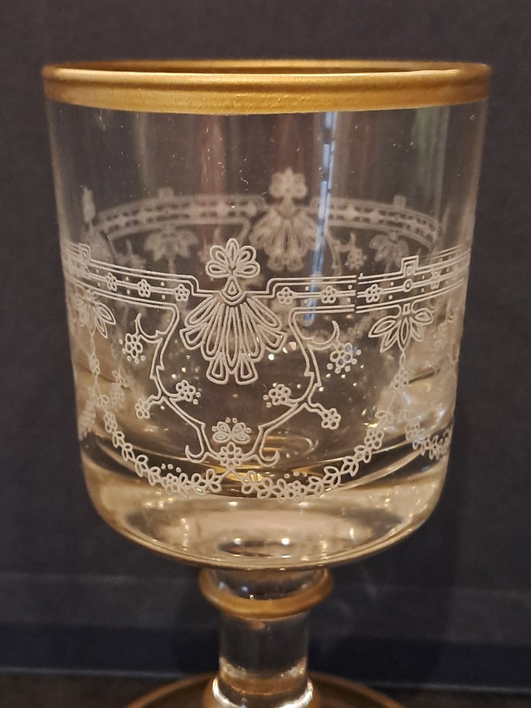 杯具組 (6) - 穆拉诺玻璃和黄金 #1.0