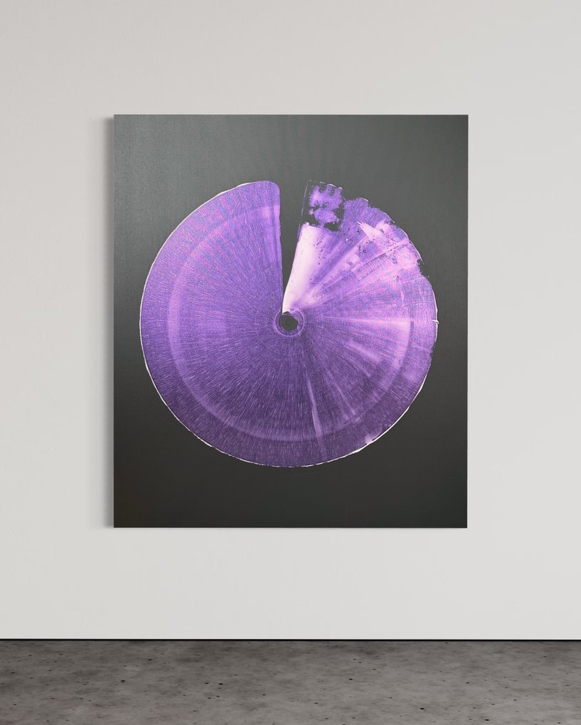 Eren - Purple Iris on Black - XXL #1.0