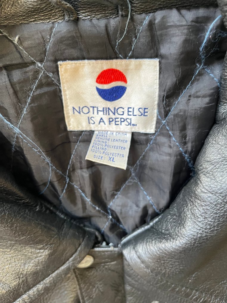 PEPSI - Giacca di pelle - Vintage #4.3