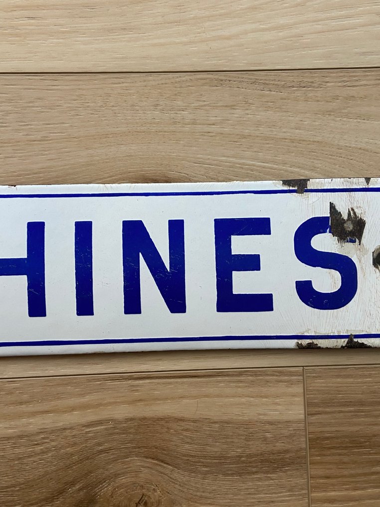 Machines - Plaque - Emaille #3.2