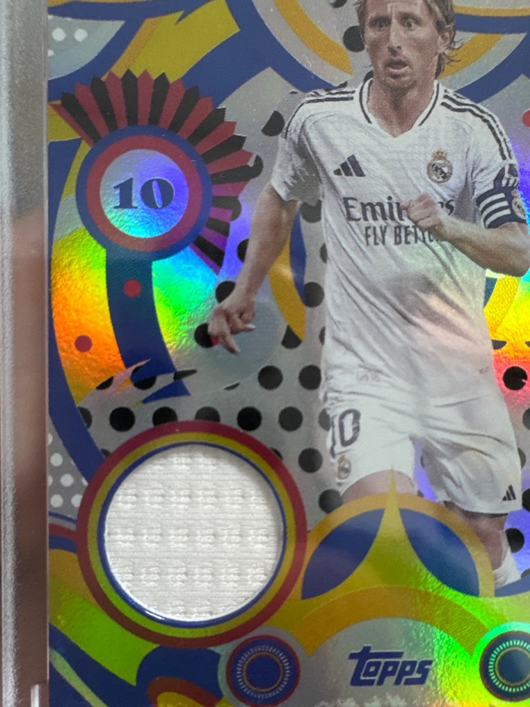 2024/25 Topps Luka Modric Muistoesinekortti - 1 Card - Erinomainen (EX) #1.0