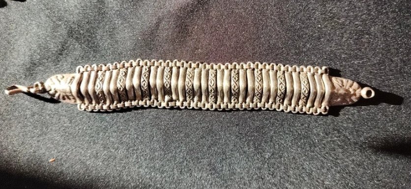βραχιόλι - Ασημί - Ινδία - 21ος αιώνας #1.0