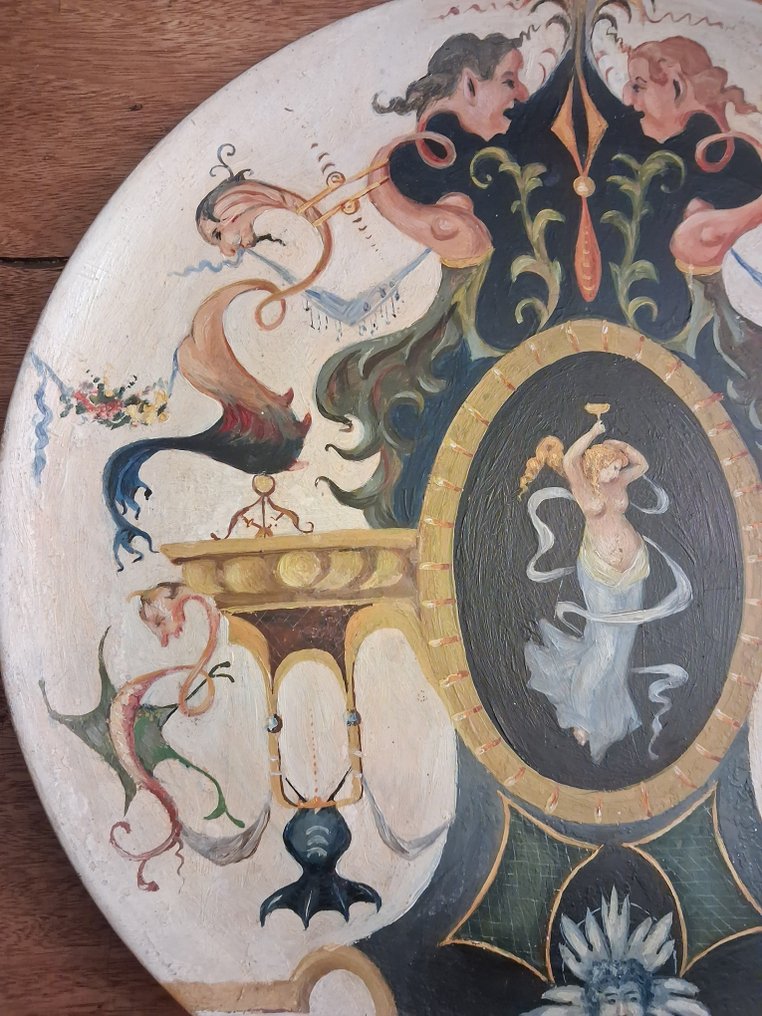 SCI - Laveno - Teller (2) - Töpferware - Durchmesser 36,5 cm #3.2