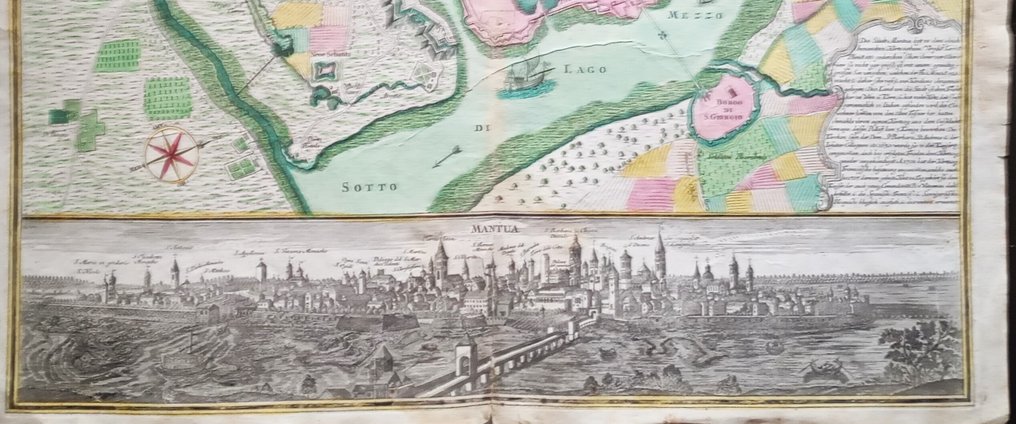 Europe - Italy / Lombardy / Mantua; Seutter Matthäus, 1678 - 1757 - Mantua - 1721-1750 #1.0