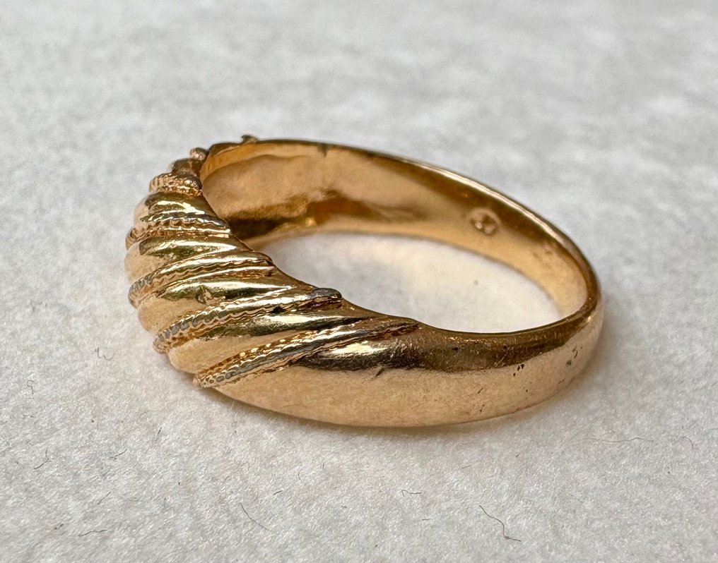 戒指 - 18K包金 黄金 #3.2