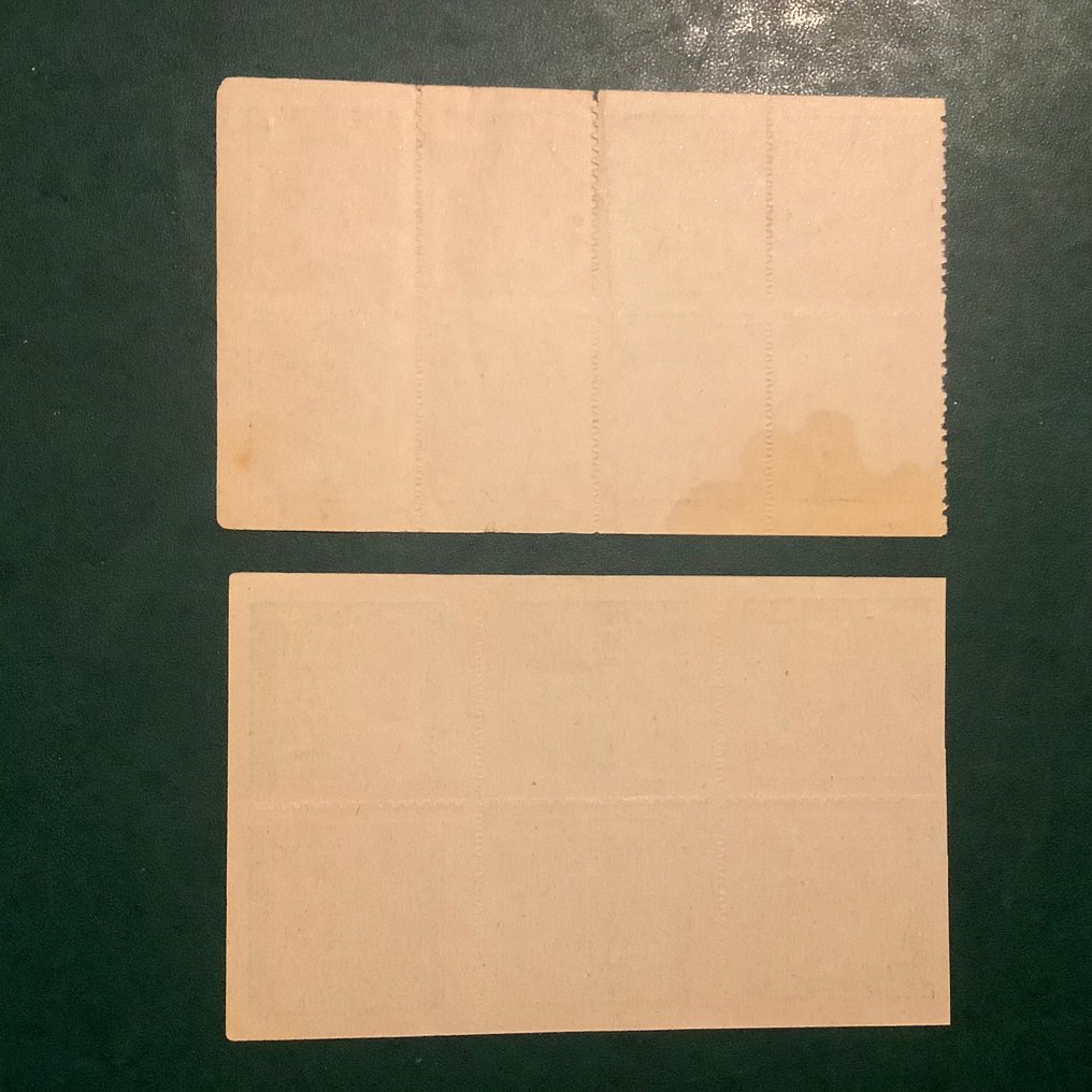 Bavaria 1916 - Ration guidelines for 20 and 50 grams of meat in cubes of 6 or 8. #2.1