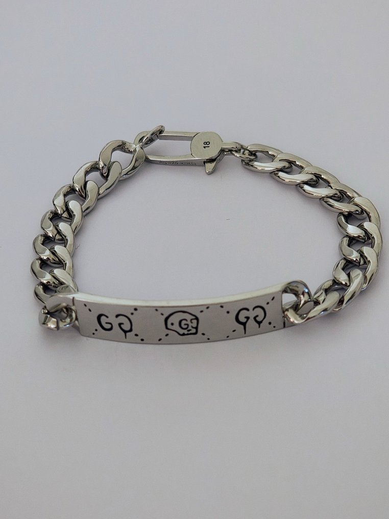Senza prezzo di riserva - Gucci - Bracciale - Modello Ghost Argento #1.0