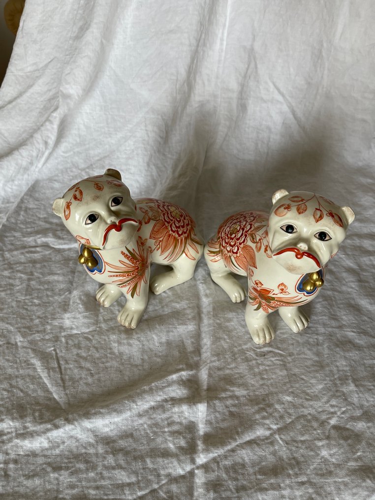 Αγαλματίδιο, Cani Foo (2) - 23 cm - Πορσελάνη #3.2