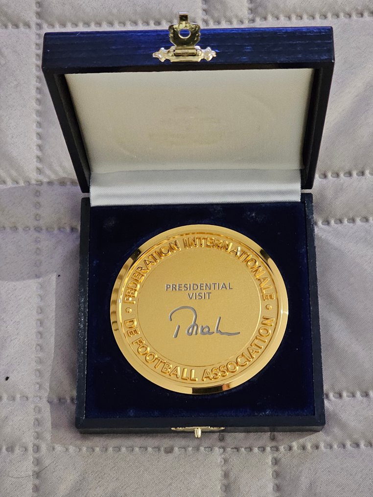 足球超级杯 - joseph Blatter - 2000 - 体育奖牌 #3.2