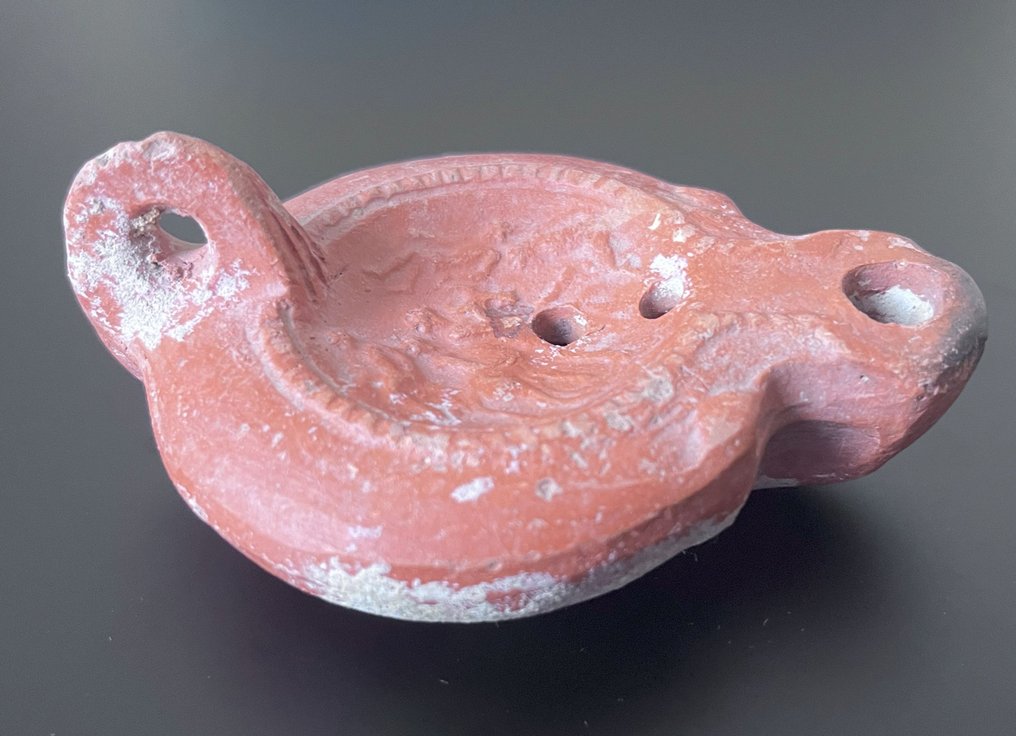 Αρχαίο ρωμαϊκό, Αυτοκρατορικό Terracotta Ρωμαϊκό φανάρι #3.2