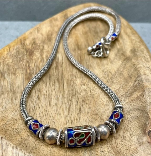 銀 - 頸鏈 - Berbera 项链 #3.2