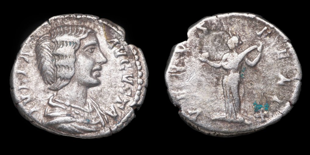 Római Birodalom. Julia Domna (Augusta, AD 193-217). Denarius VENVS FELIX (Nincs minimálár) #1.0