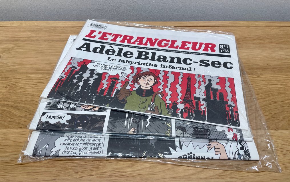 Nestor Burma + l'Etrangleur + Putain de Guerre ! - Journaux de Prépublication - 23x B - 23 magazines - First edition - 2006/2013 #4.3