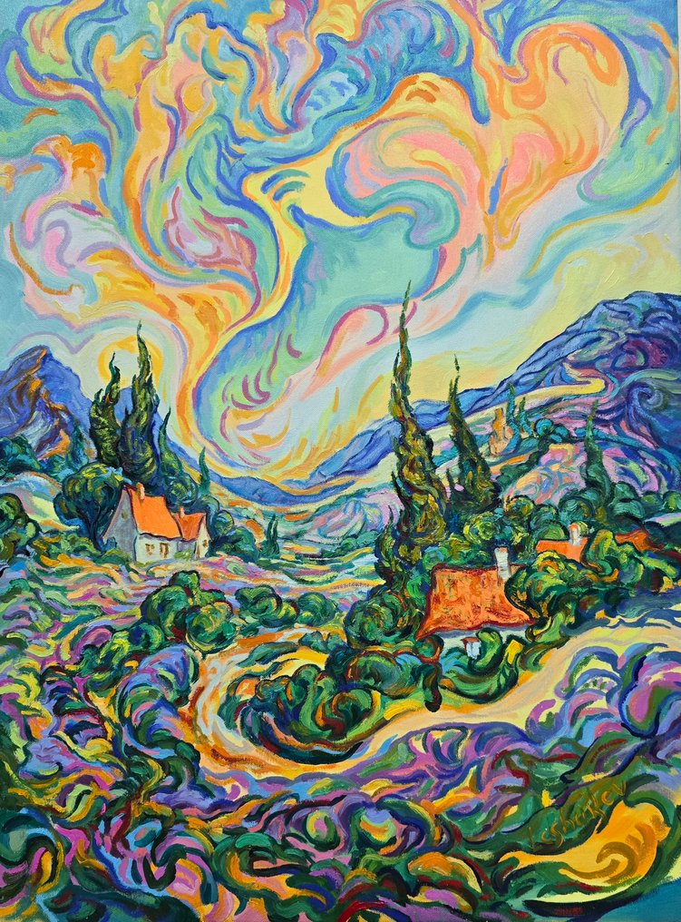 Vitaly Leshukov Soldatov (1968) - Espirales de luz #1.0